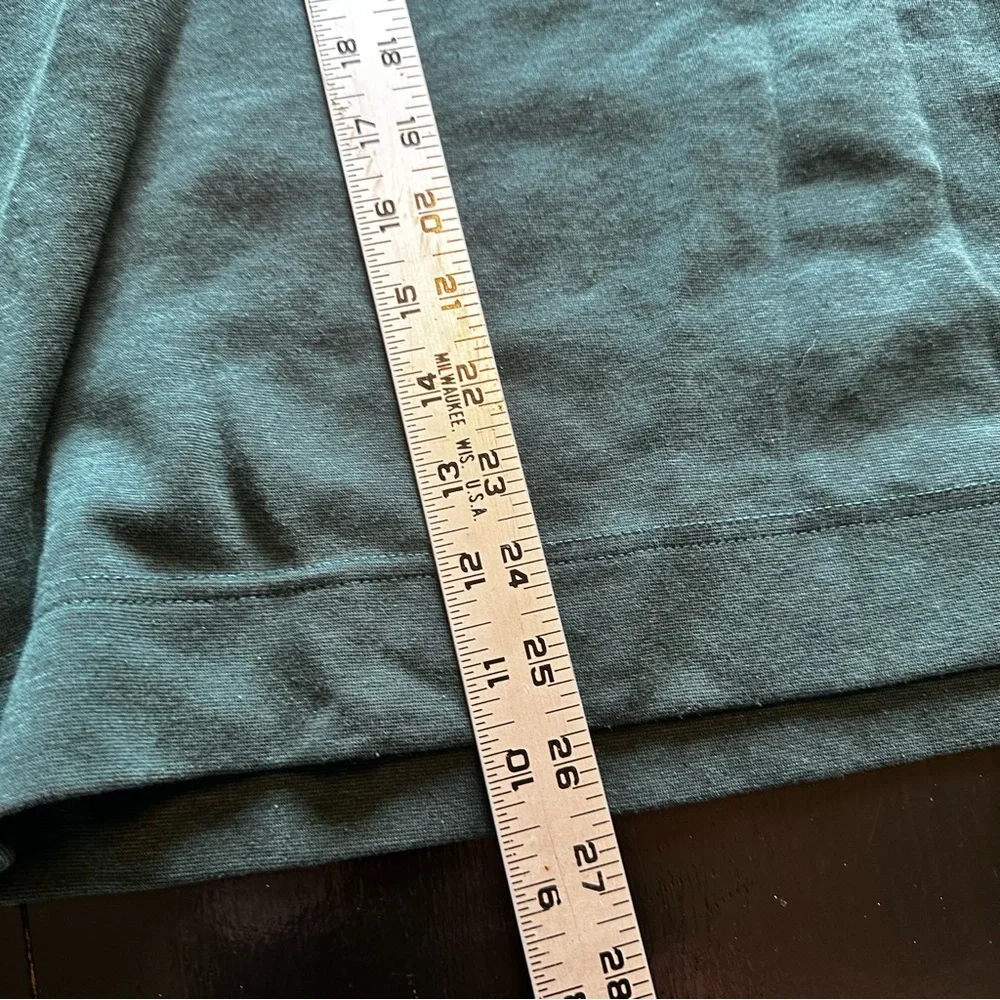 Banana Republic Large Green Sweater 1/4 Quarter Zip Collared Sweater